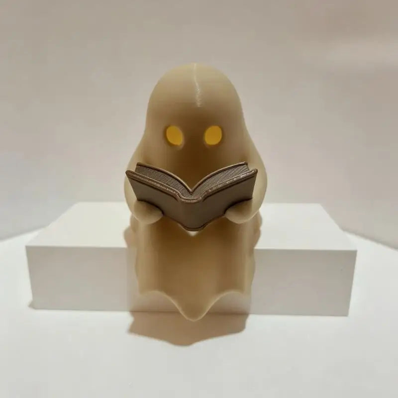 Reading Ghost Night Light - Cute Halloween Decor