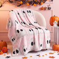 Cozy Halloween Throw Blanket – Cute Spooky Fall Decor