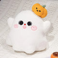 Blushing Ghost or Witch Hat Pumpkin Plush – Cozy Cute Halloween Cuddle Buddy