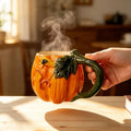 Pumpkin Harvest Ceramic Mug - 450ml Fall & Halloween Cup