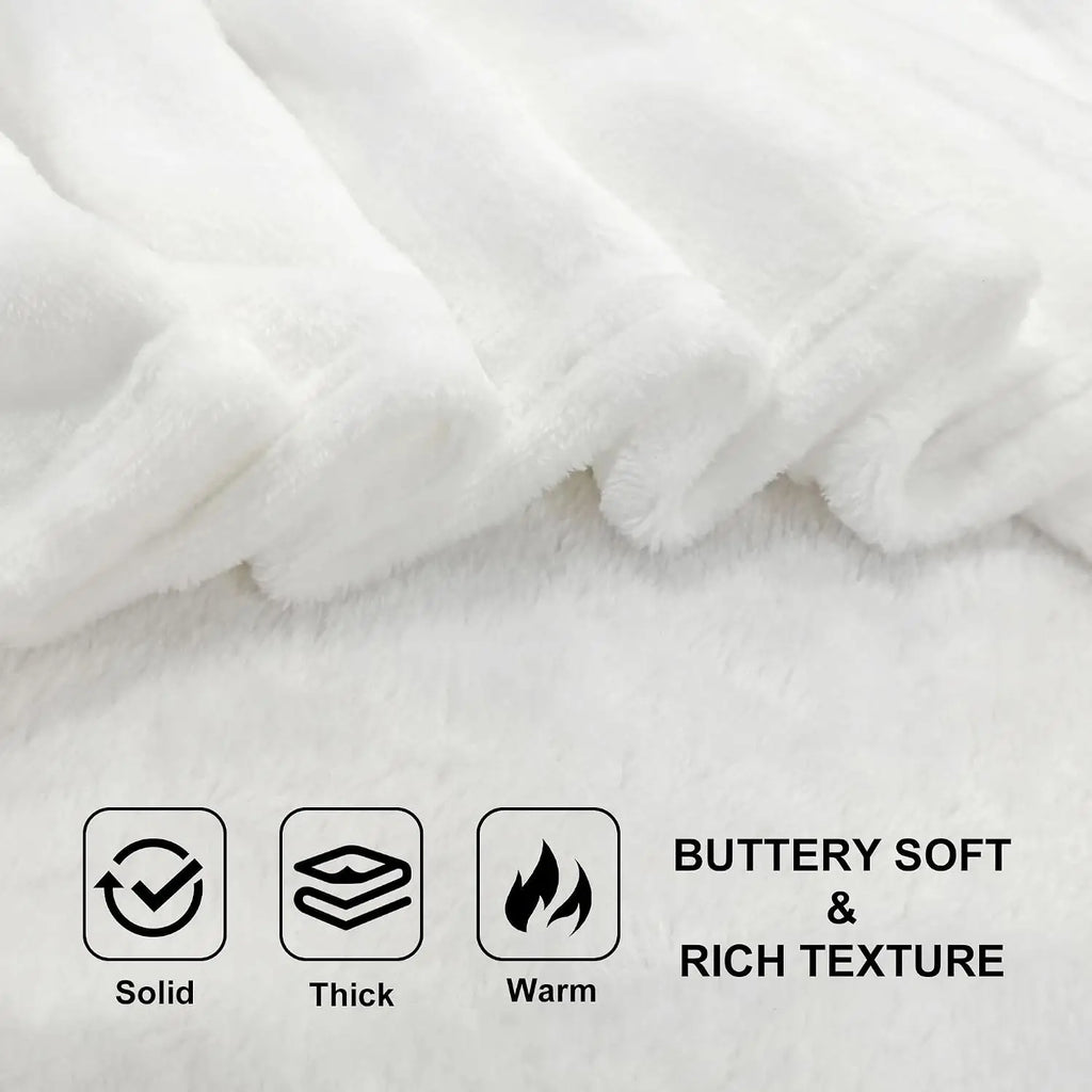 Cute Pastel Halloween Throw Blanket - Ghost & Pumpkins