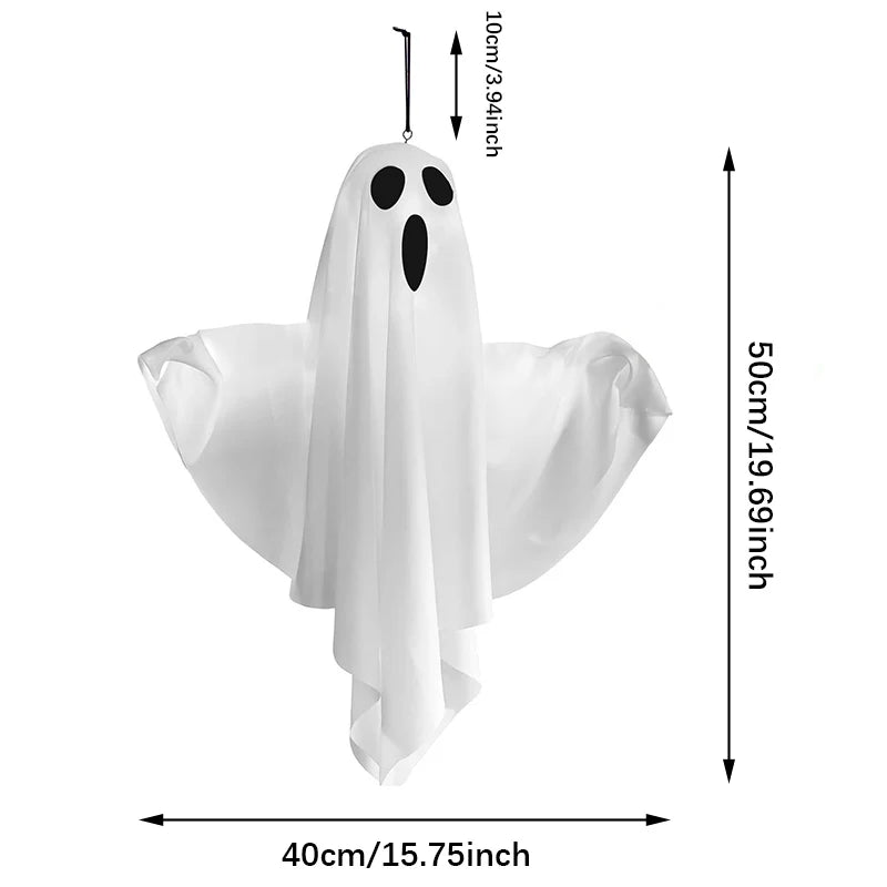 Halloween Hanging Ghost Light - Spooky LED Decoration